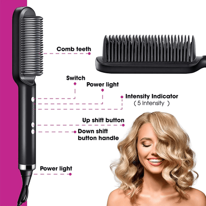 Hair Straightner Brush - smartishTrend