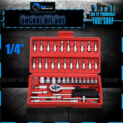 46PCS Socket Wrench Tools Set